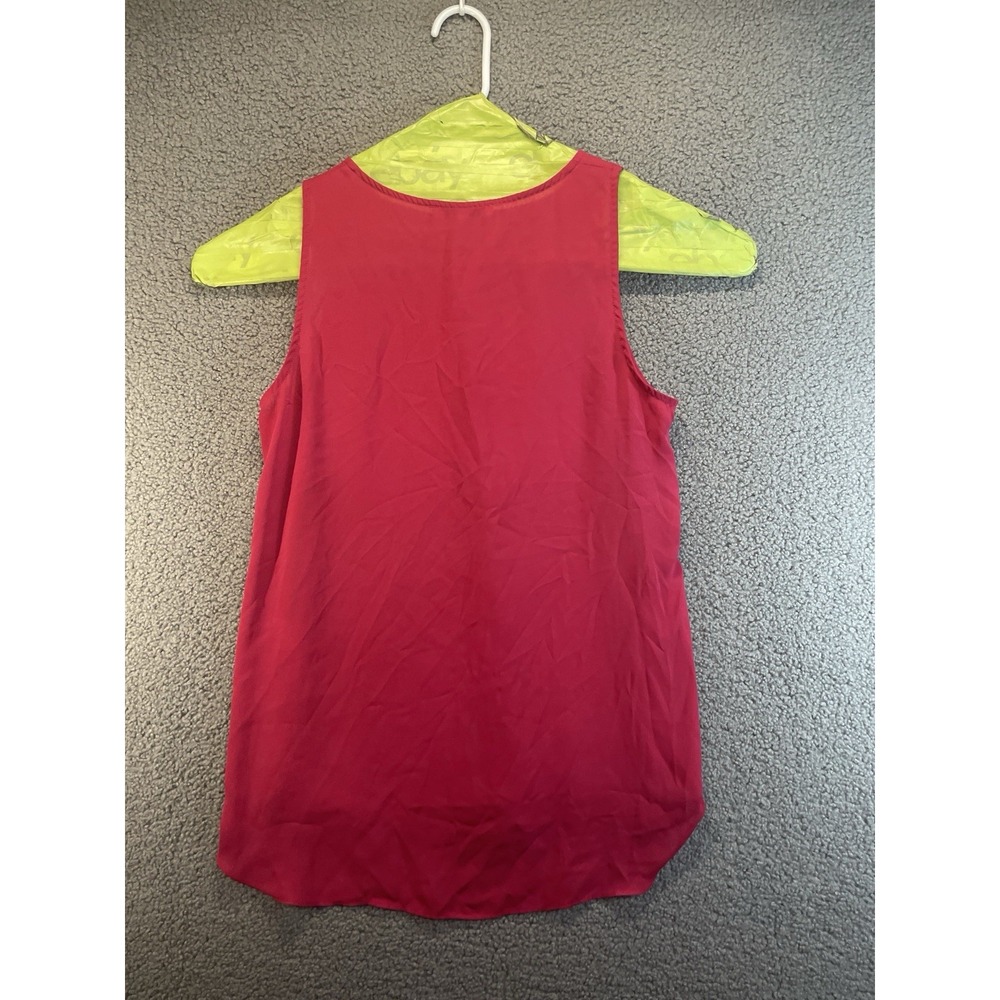 ROSE+OLIVE Top Women's Large Red Sleeveless Casual